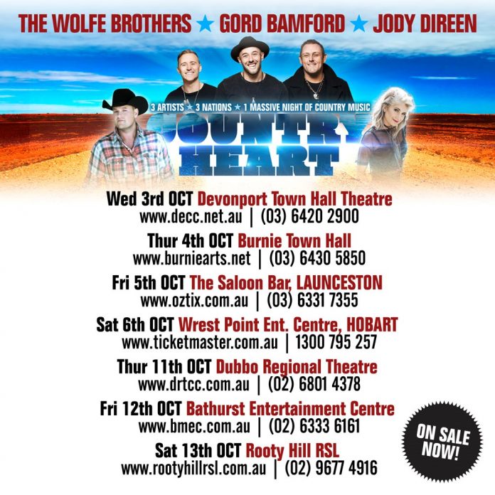 The Wolfe Brothers - Country Heart Tour